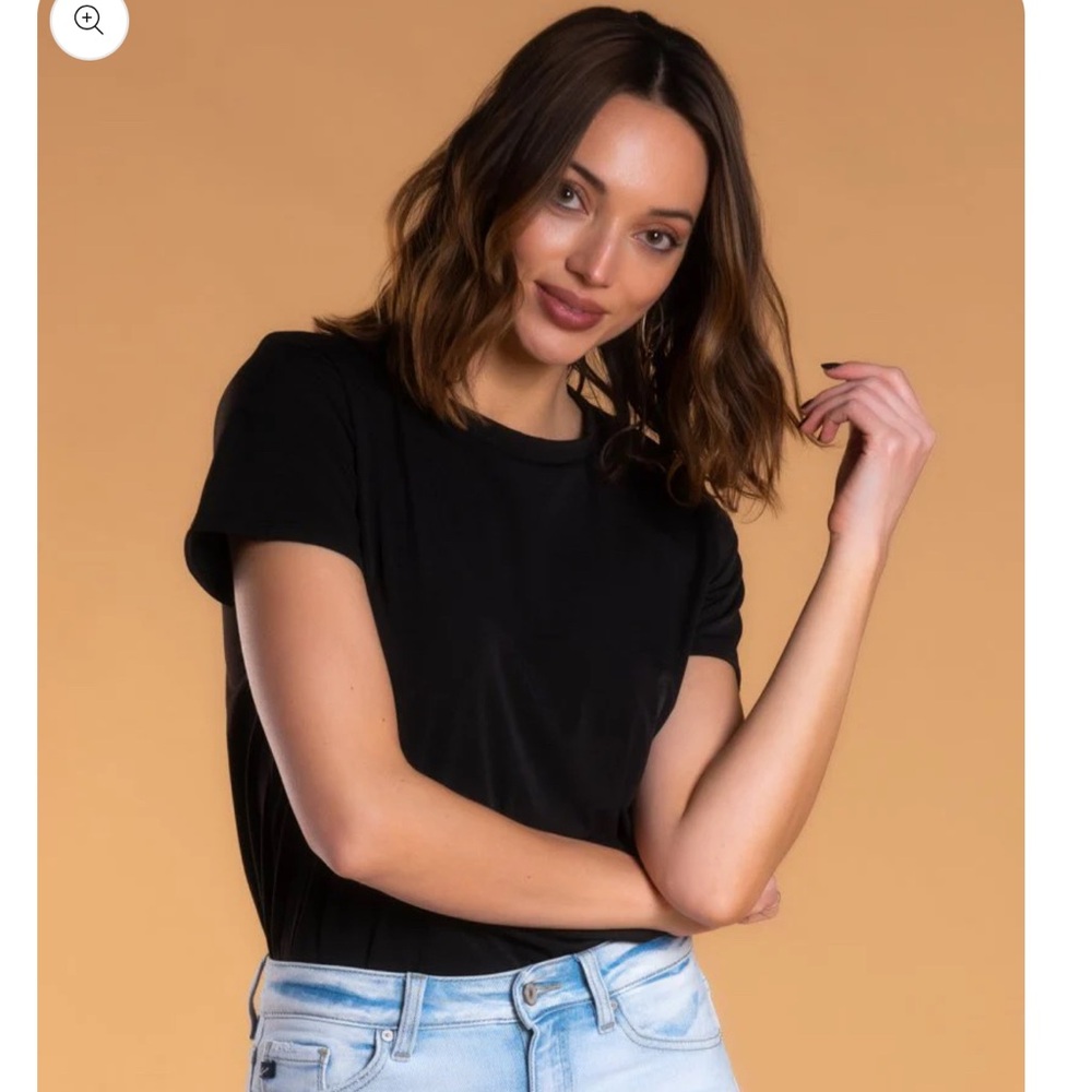 Black Women's Top From Sexy Modest Boutique
